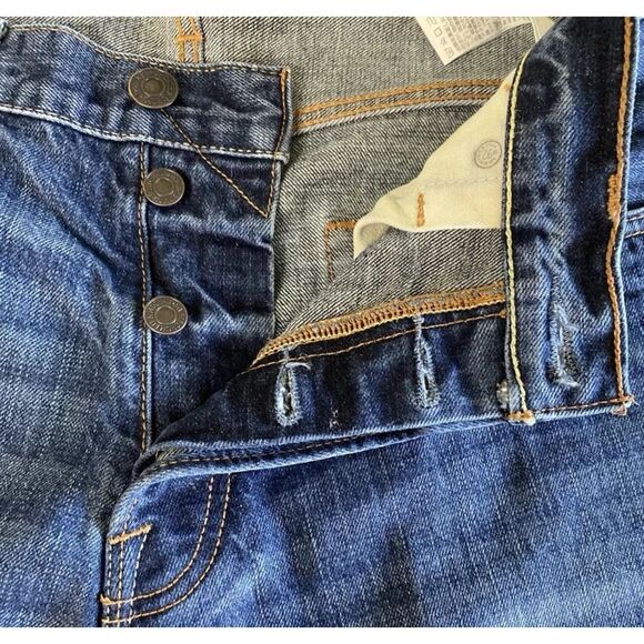 Abercrombie & Fitch Horton Classic Straight Button Fly Jeans 36x32 (Fit 38x32) - Picture 6 of 13